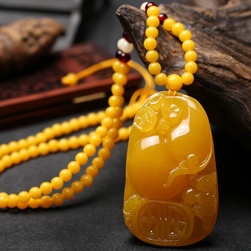 Тыква кулон желтый длинный секционный свитер цепь мужские и женские модели