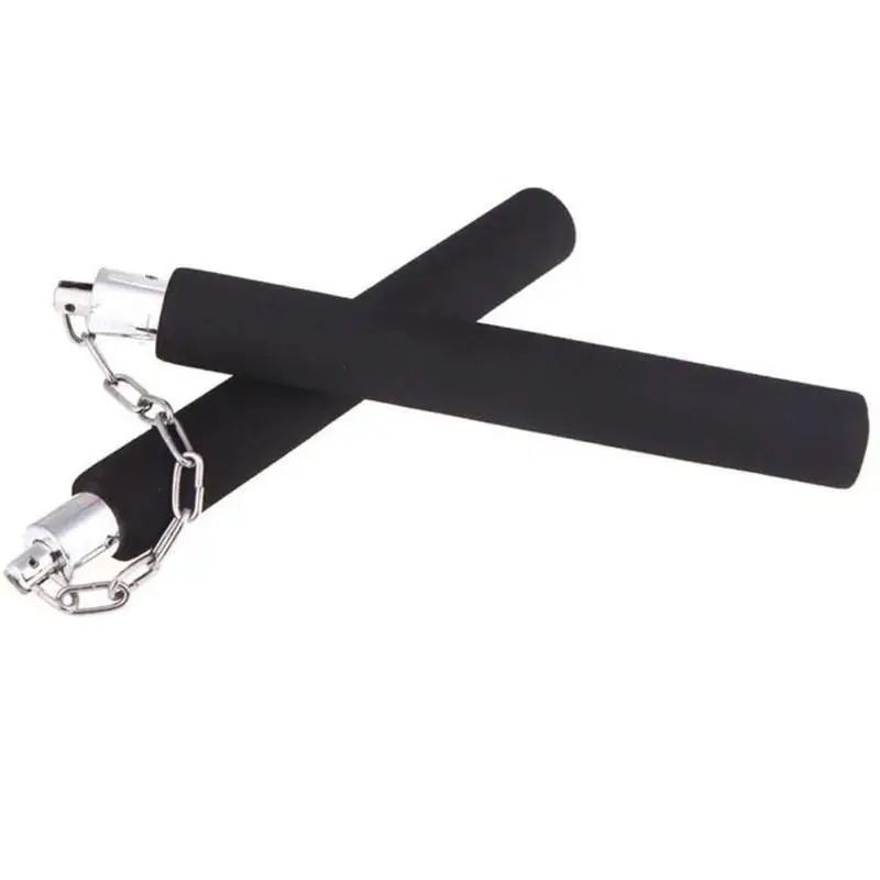 Каратэ Боевые искусства обучение пены Nunchaku нунчаки палочка практика игрушка для детей 4 цвета безопасности губка Nunchaku