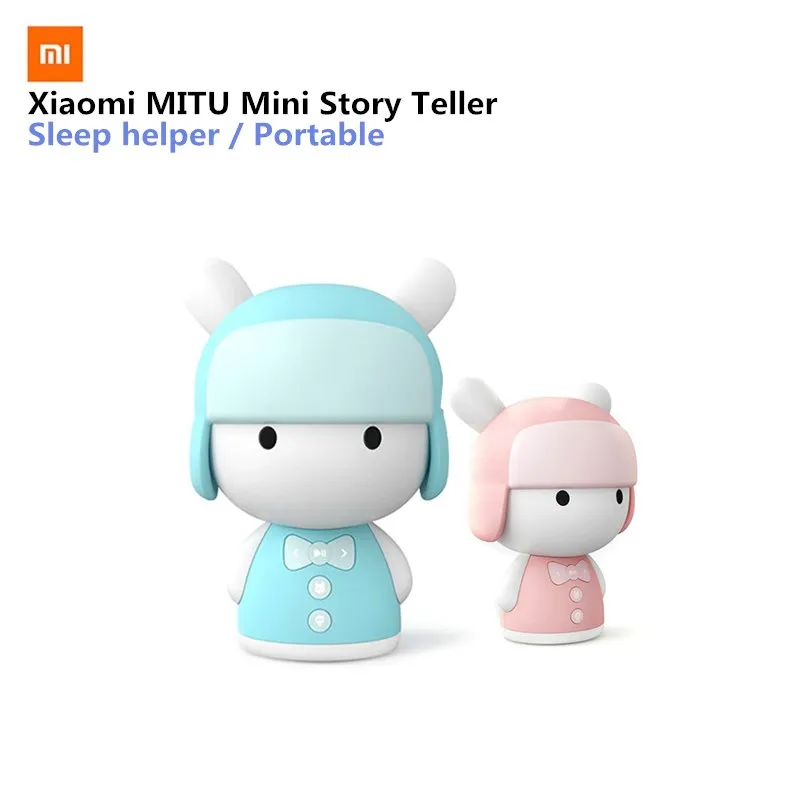 Оригинальная Xiaomi mi игрушка-робот TU Intelligent Story Teller 8GB mi ni Robot speaker Xiaomi mi фигурка робота подарок на день рождения для детей