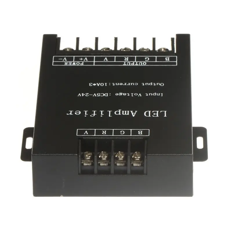 

35pcs 12V 30A RGB LED Signal Amplifier Controller For SMD 3528 5050 5630 5730 RGB LED Rigid Strip Lighting