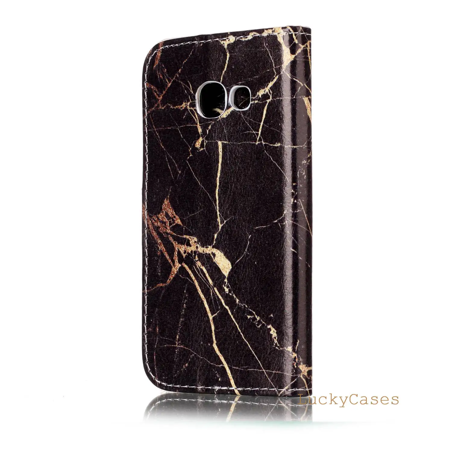 Мраморный Pull PU и TPU кожаный чехол для мобильного телефона Samsung A5 2017 телефона|case for