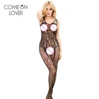 HL3108 Comeonlover черные женские чулочки большого размера, прозрачные сексуальные кружевные чулочки, оптовая продажа, ажурные чулочки для тела