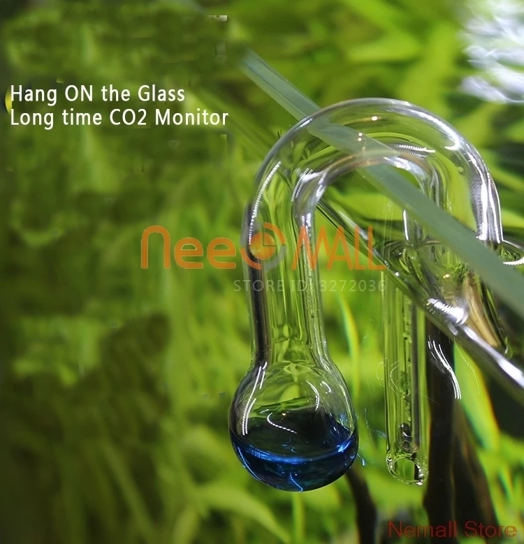 Chihiros VIV U форма повесить на стекло Аквариум CO2 тест ing Kit с индикатором 10 мл тестовая жидкость для контроля качества воды