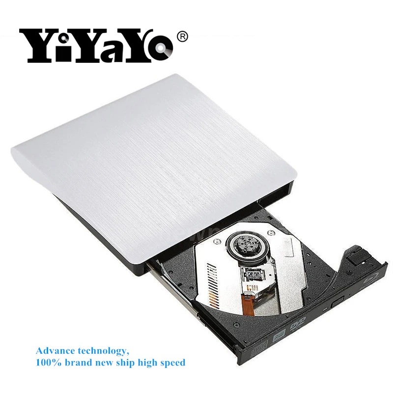 YiYaYo 3d Bluray плеер USB 3 0 CD/DVD/BD ROM CD/DVD RW ГОРЕЛКА Внешний Blu Ray оптический привод для
