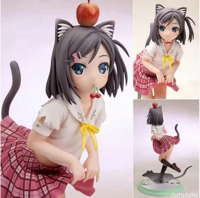 Аниме хэнтай Ouji к Warawanai Neko цукико цуцукакуши ПВХ фигурку Коллекционная модель