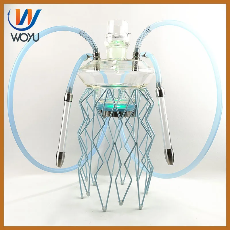 

Small Size Transparent Arab Style Glass Hookahs Huge Vapor Shisha Chicha Vaporizer Narguiles Smoking Water Pipes