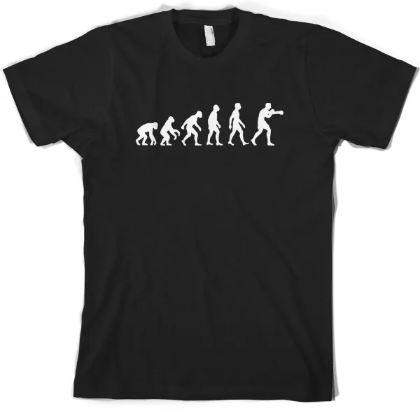 Evolution of Man BoxER Мужская футболка подарок одежда 10 цветов Хлопковая мужская с