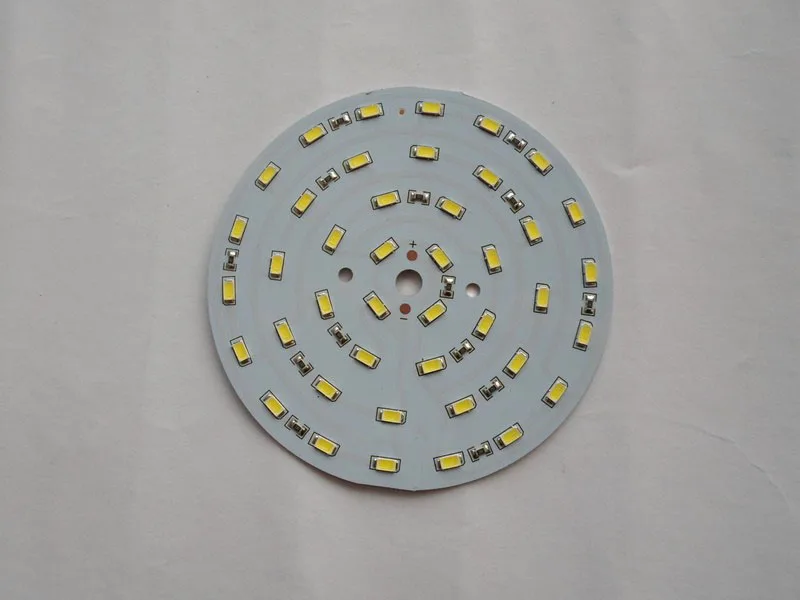 10X Высокое качество 12V вход 5630SMD 3~ 21В, круглый светодиодный светильник доска