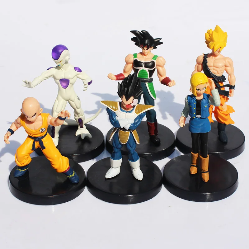 6pcs/lot Anime Figures PVC action figure Model toys 12cm for kids Gift Brinquedos | Игрушки и хобби
