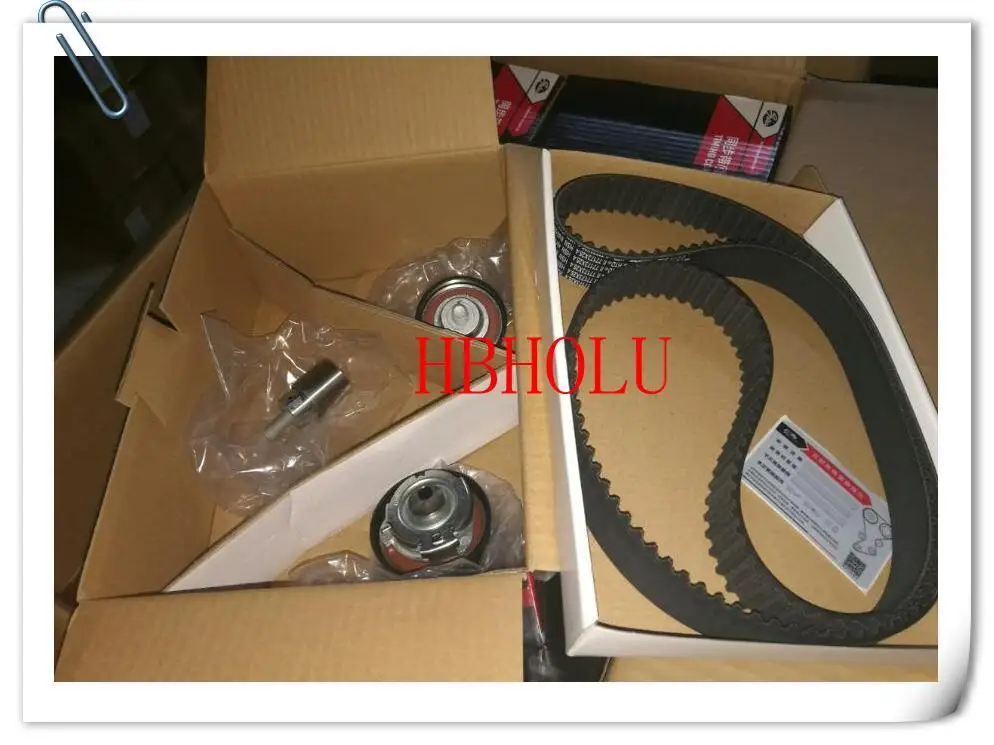Комплект натяжителя ремня ГРМ для двигателя Chery A3 A5 481 481H 1007073BA|engine belt tensioner|kit kitskit