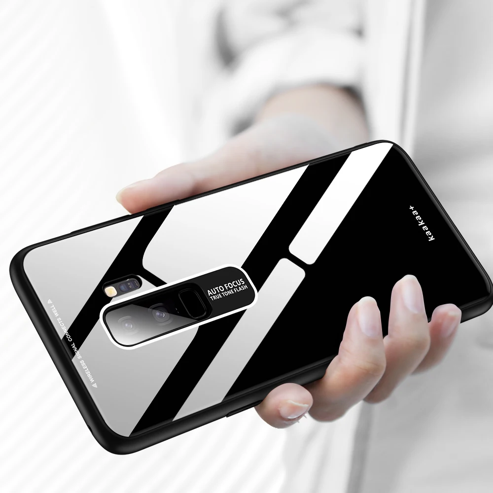 Стеклянный чехол для телефона Samsung Galaxy S8 S9 S10 5G Plus Lite Note 9 8 10 A10 A30 A40 A50 A60 A70 M10 M20 M30