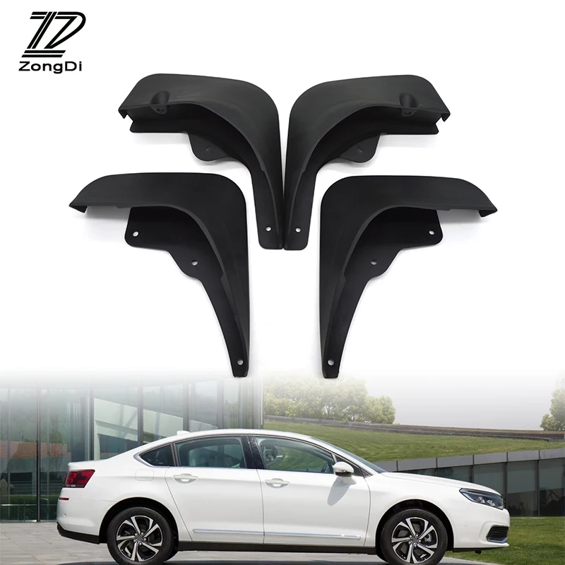 

ZD Car Mudflaps Fit For Citroen C5 2008 2009 2010 2011 2012 2013 2014 2015 2016 2017 Accessories Front Rear Mudguards Fenders