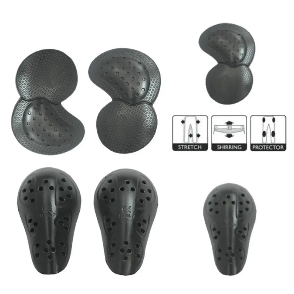 Мотоциклетные штаны для верховой езды с 4 улучшенными наколенниками CE бедрами