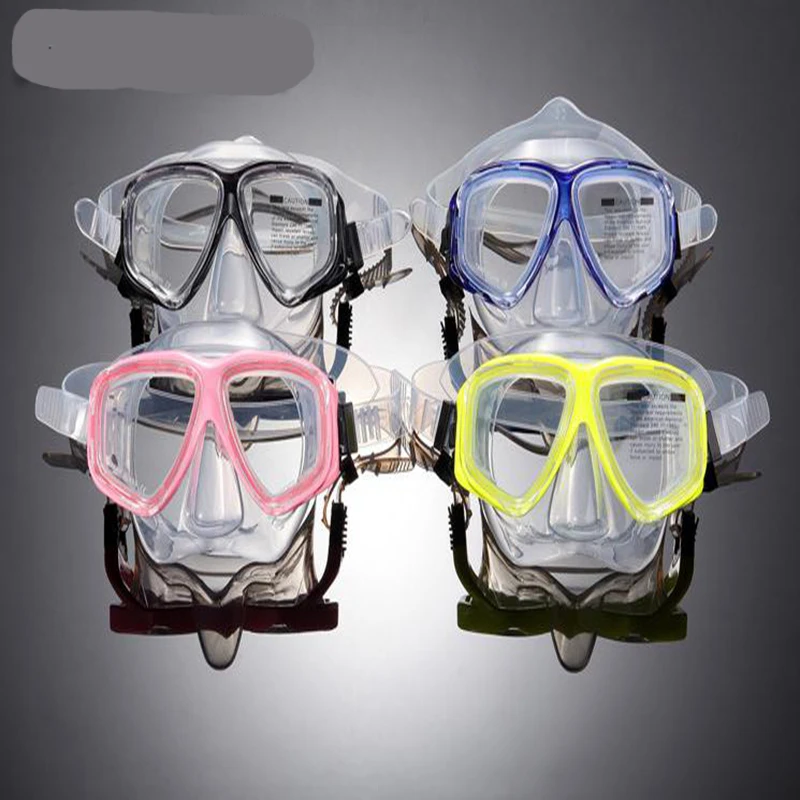 Маска для плавания и дайвинга силиконовые очки подводного мужчин женщин | Спорт