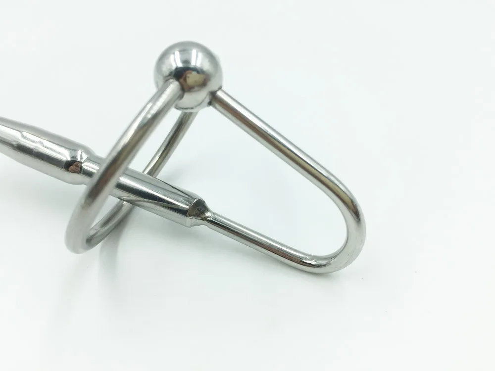 Нержавеющая Сталь Уретры Зажигания С Член Кольцо Растяжка Секс Игрушки Мужской