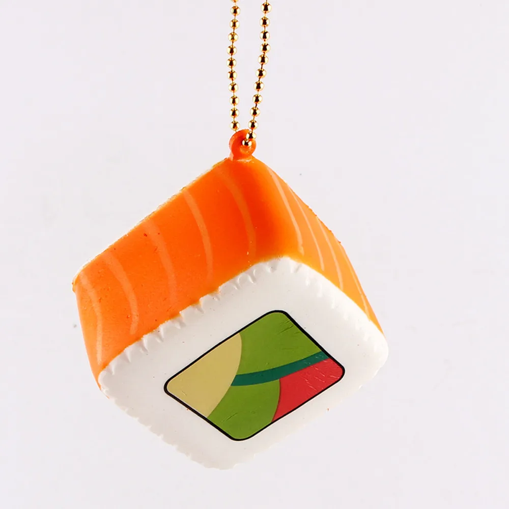Сжимаемые милые суши с ароматом сжимаемые медленно поднимающиеся Забавные
