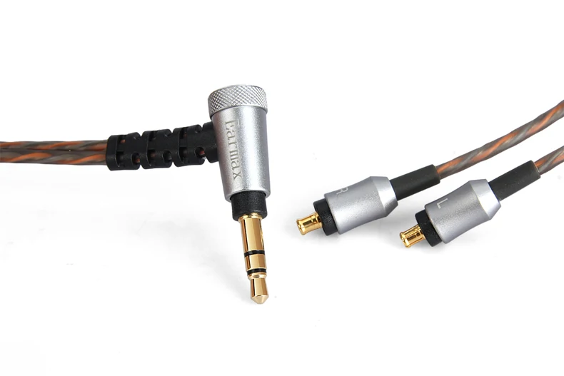Earmax 213A A2DC Сменный кабель для наушников 3,5 мм разъем OCC посеребренный HIFI аудио кабель для ATH-CKR100is/CKR90/CKS1100is