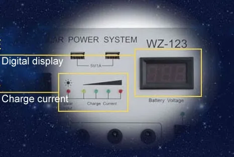 Система солнечной энергии все в одном с солнечным контроллером 15а + Солнечный