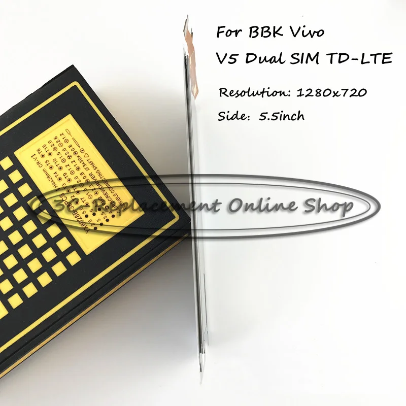 100% Тесты Новый черный/белый 5 дюймов для BBK Vivo V5 Y67 Dual SIM TD-LTE ЖК-дисплей Дисплей +