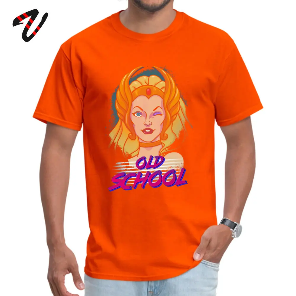 Удобные футболки Shera Old School Man хит продаж 2019 готические топы с круглым вырезом и