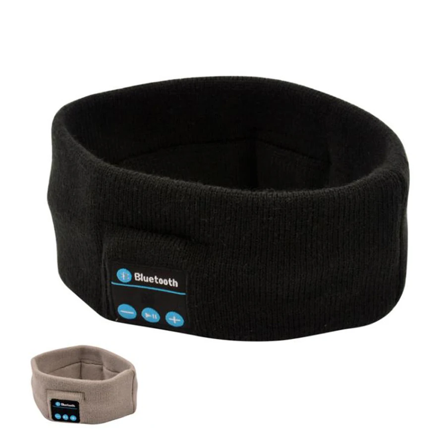 SITOOSHE беспроводные Bluetooth наушники повязка для сна шапка мягкая теплая спортивная смарт-крышка смарт-динамик стерео гарнитура с микрофоном