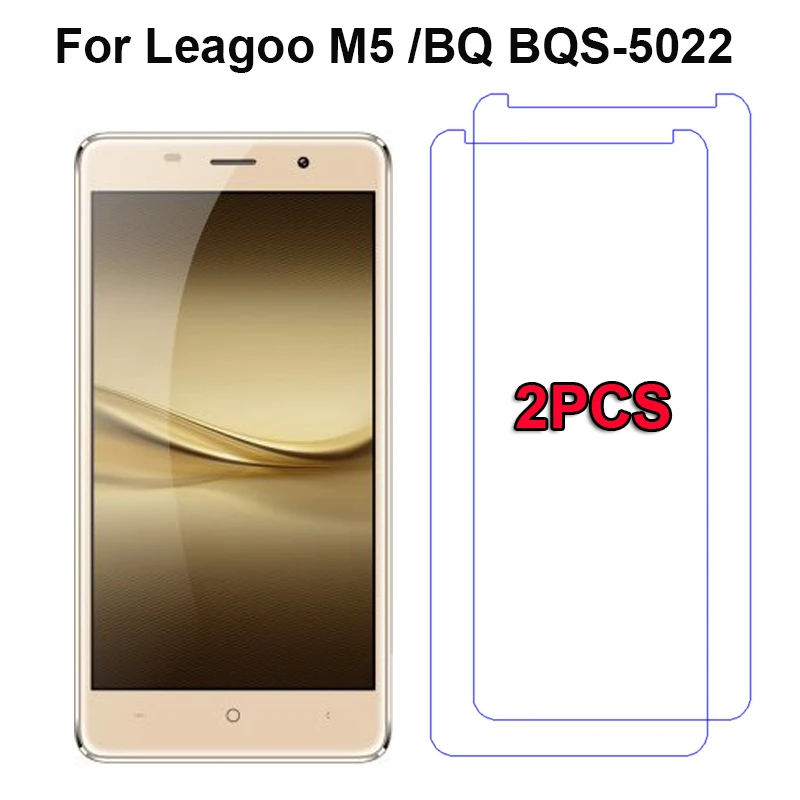 2 шт. закаленное стекло Leagoo M5 ультратонкая защитная пленка взрывозащищенное