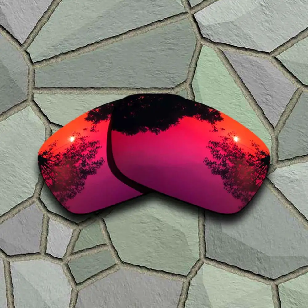 Violet Red Солнцезащитные очки поляризованные Сменные линзы для топливных элементов Oakley - Цвет линз: Violet Red