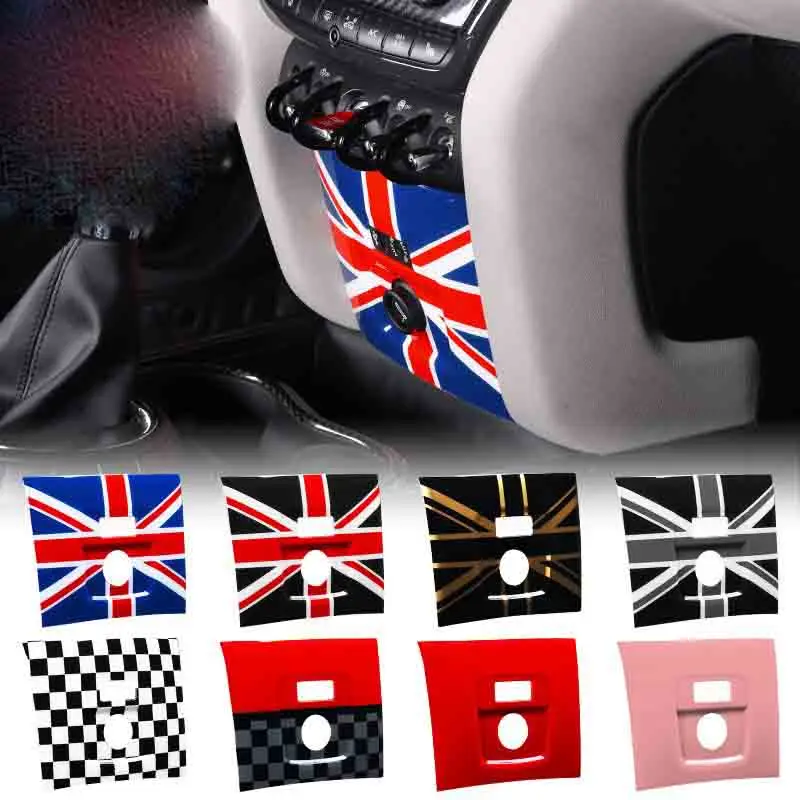 Автомобильный Стайлинг Union Jack прикуриватель USB Панель декоративная наклейка на