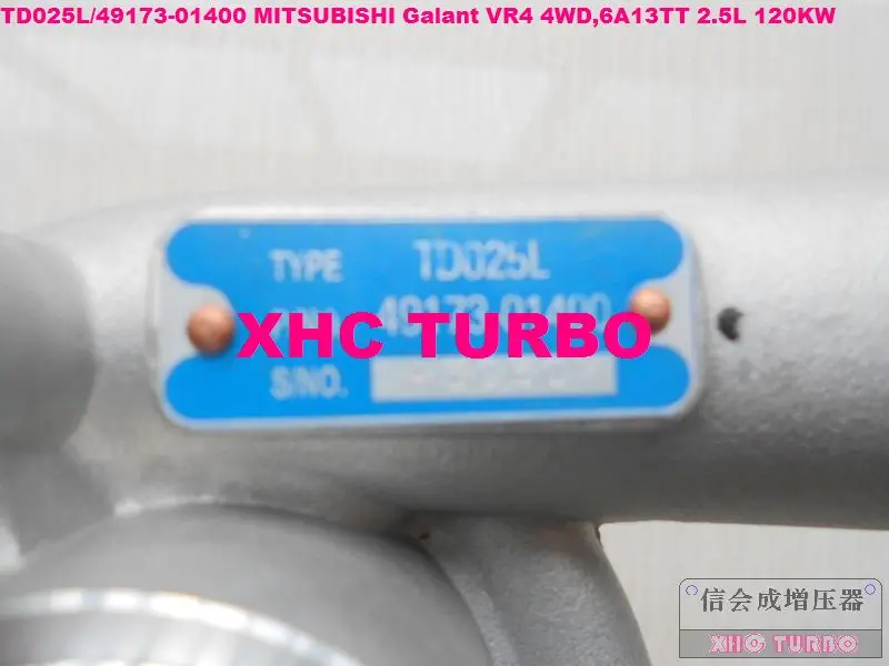 Новинка Турбокомпрессор TD025L 49173-01400 для MITSUBISHI Galant VR4 4WD 6A13TT л кВт | Автомобили и