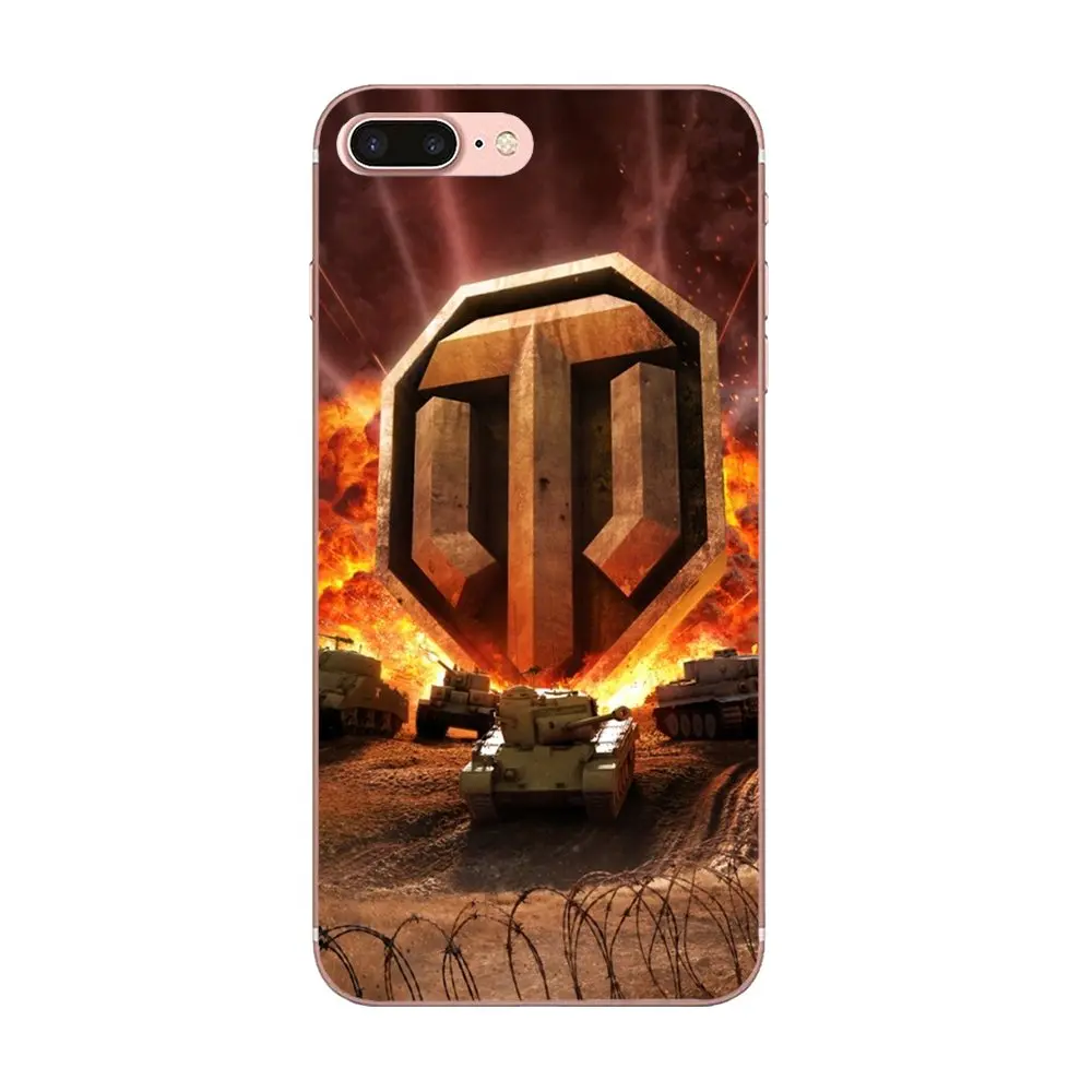Мягкий ТПУ мобильный чехол World Of Tanks черный для Sony Xperia Z Z1 Z2 Z3 Z4 Z5 compact Mini M2 M4 M5 T3 E3 E5 XA