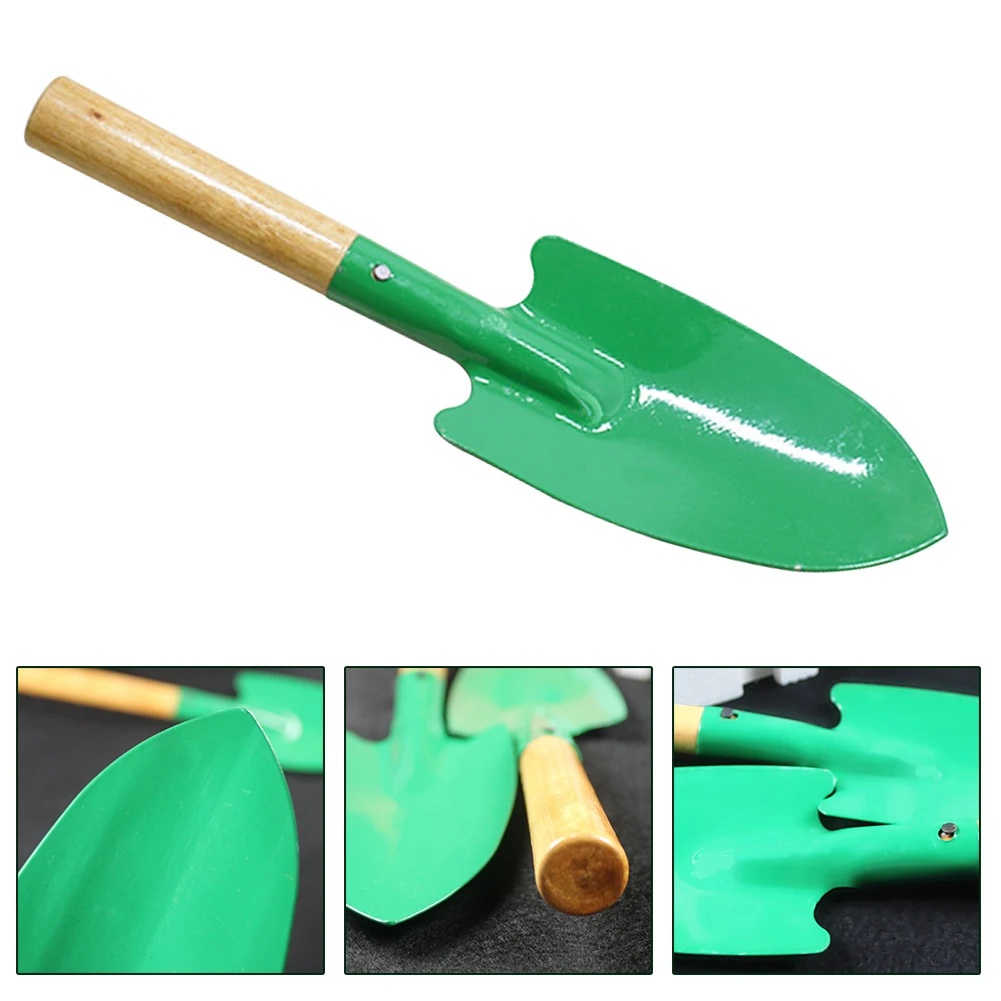 Multi-function Garden Tool Wood Handle Shovel Small Spade Loose Soil for Home Planting Flowers and Plants^ | Инструменты