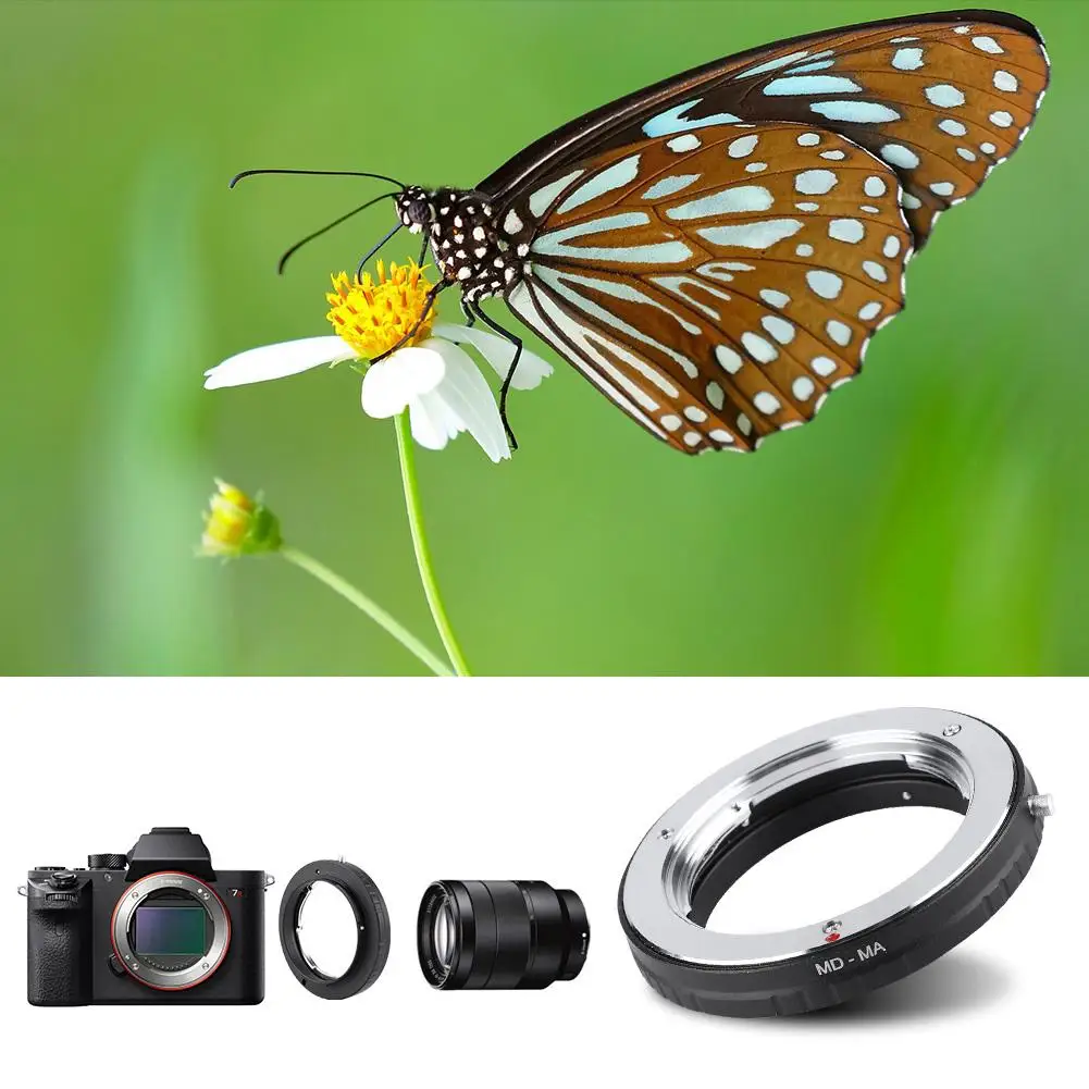 Адаптер для объектива Minolta MD-MA, адаптер для камеры, высокоточное кольцо без объектива