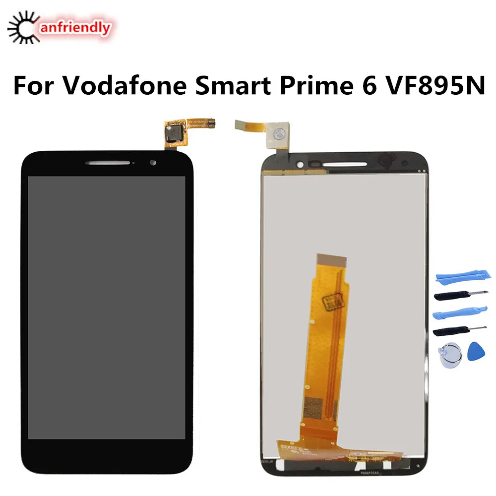 Для Vodafone Smart Prime 6 VF895N ЖК-дисплей + сенсорный экран замена дигитайзера в сборе