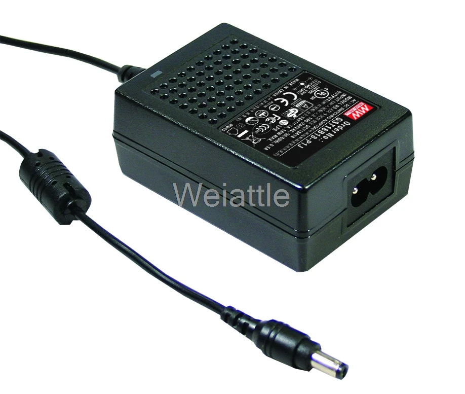 

MEAN WELL original GST18B48-P1J 48V 0.375A meanwell GST18B 48V 18W AC-DC High Reliability Industrial Adaptor