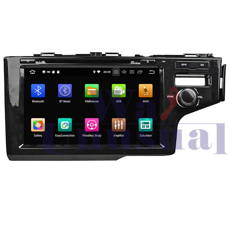 Wanuary Android 9 0 Автомобильный GPS навигатор для Honda FIT/JAZZ 2014 RHD DVD плеер Мультимедиа Радио
