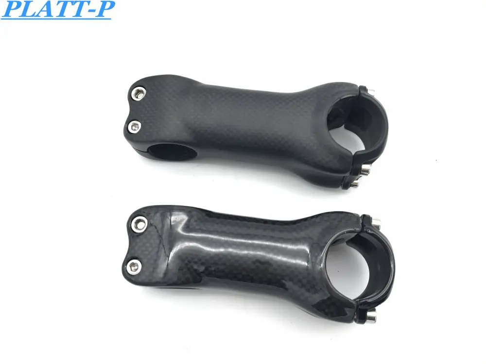 

2017 No logo 3K full carbon STOCK road mountain bike stem 70/80/90/100/110 / 120mm matte / gloss 6 degrees / 17 degrees