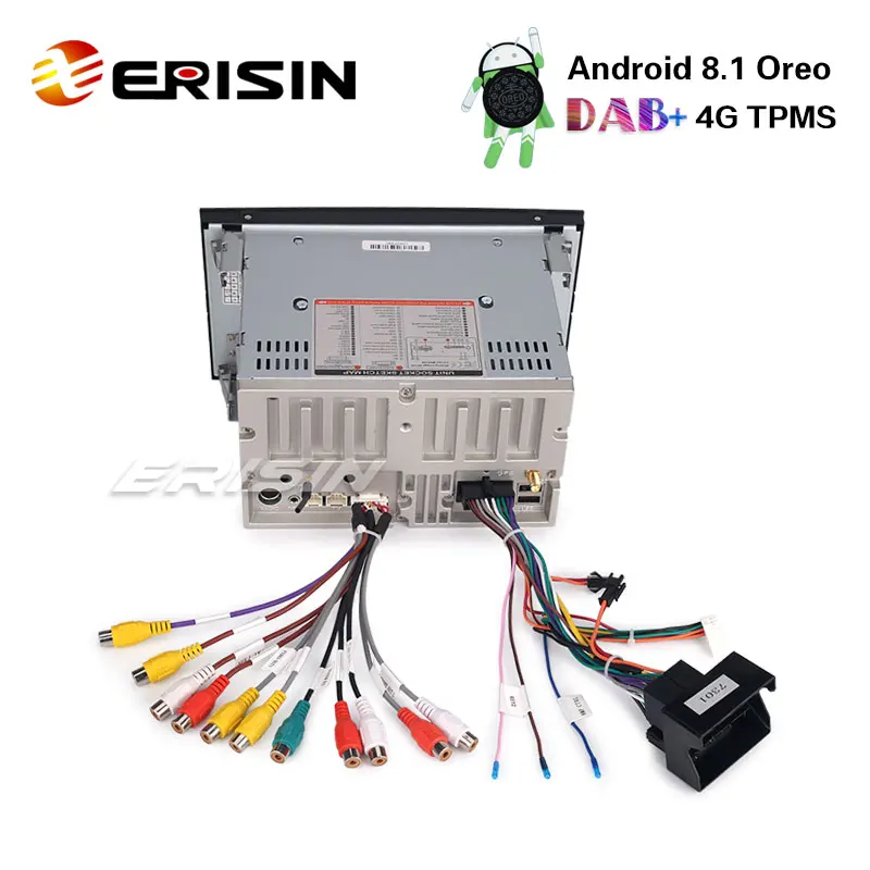 Erisin ES3631FB 7 &quotDAB + Радио Android 8 1 автомобильный стерео gps OBD для Ford транзитный переход