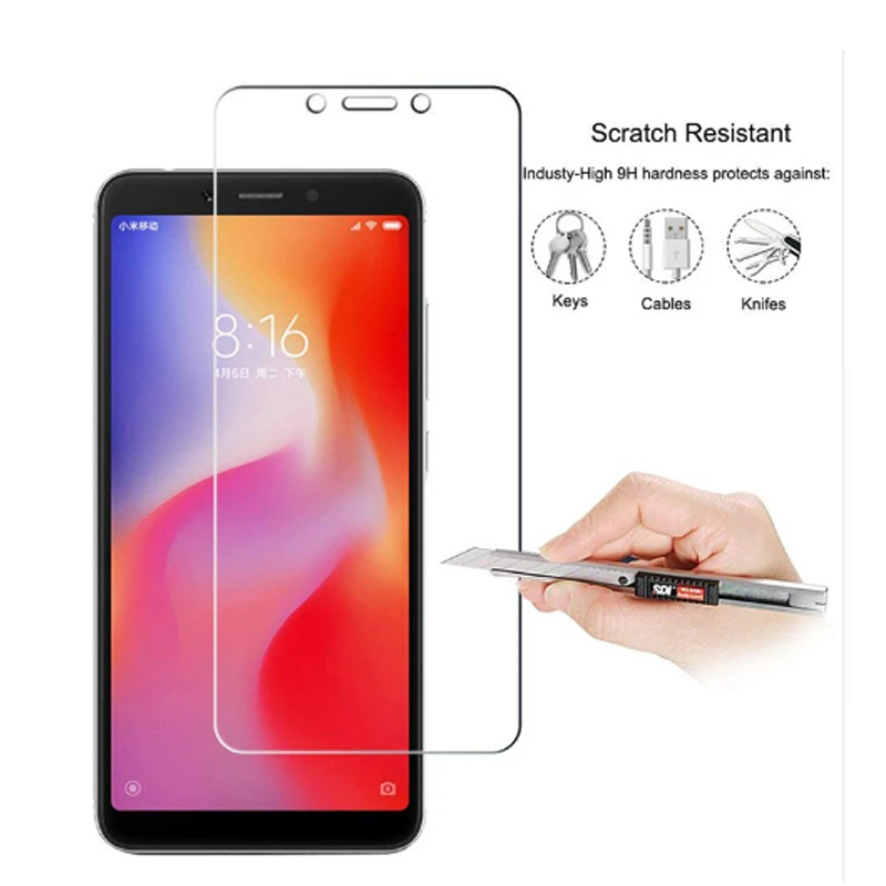 SRLEEKING для Xiaomi Redmi 6/6A стекло 2.5D Высокое качество протектор экрана Закаленное