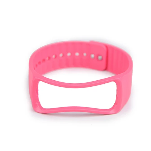 Band Rose Замена мягкий силиконовый Smartwatch ремешок полосы совместимый для samsung gear Fit1 Pro R350 - Цвет ремешка: Band Rose