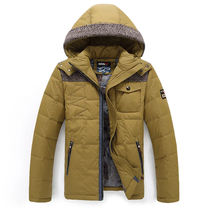 Новый список зимние мужчин 90% высокое качество белая утка вниз - Цена: 6644.54