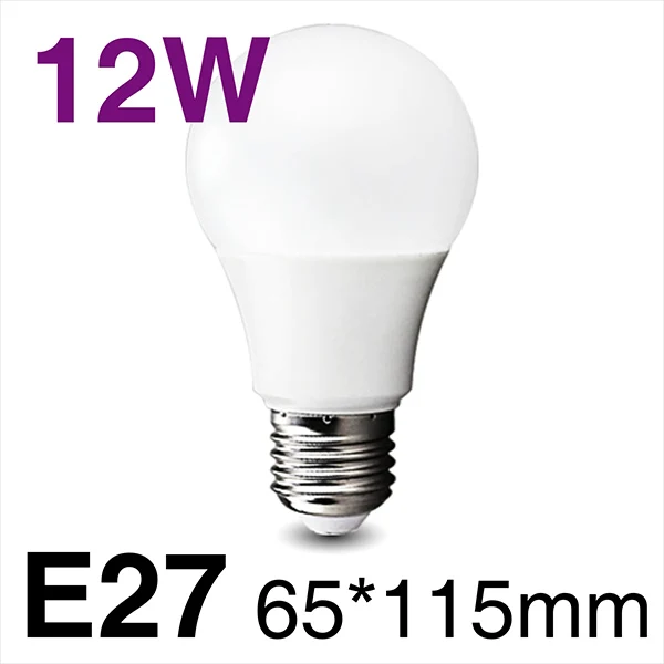 6 PCS 12W E27 6 шт. светодиодный светильник E27 E14 3 Вт 5 Вт 7 Вт 9 Вт 12 Вт 15 Вт 18 Вт AC220V Смарт IC светодиодный светильник Холодный белый Теплый белый лампада ампула бомба лампа - Испускаемый цвет: 6 PCS 12W E27