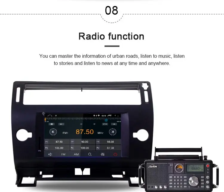 JDASTON Android 10,0 автомобильный dvd-плеер для Citroen C4 Quatre Triumph gps Навигация Аудио Wifi Мультимедиа стерео 1 Din автомагнитола