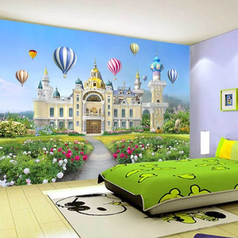 Пользовательские фото обои 3D росписи красивая девочка маленькая принцесса мечта