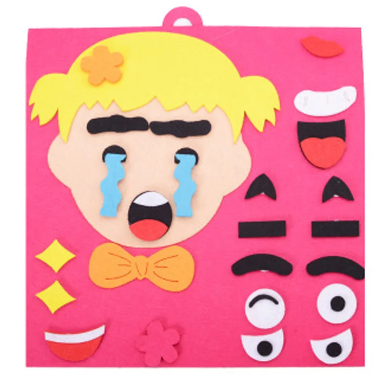 Нетканый материал для детского творчества дети головоломки развивающие игрушки