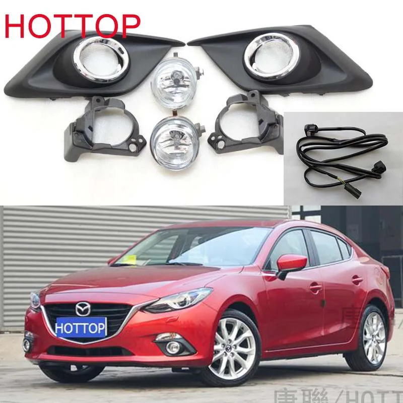 Для Mazda 3 Axela галогенные светильник 2014 2016 2 шт. чехлы для сидений автомобиля Mazd3
