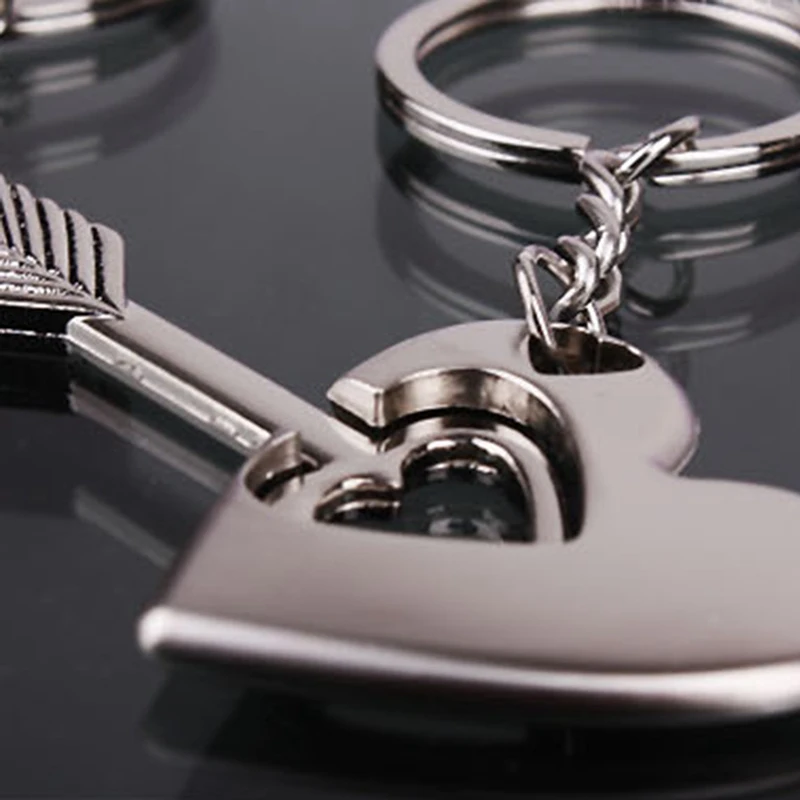 Новинка модные брелки для ключей серебряный сплав 1 пара|Брелоки| |