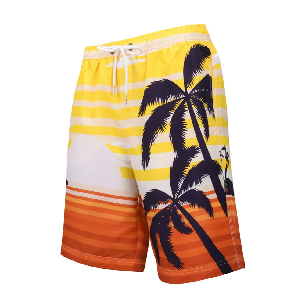 Лидер продаж 2019 стильные мужские пляжные шорты быстросохнущие широкие брюки с