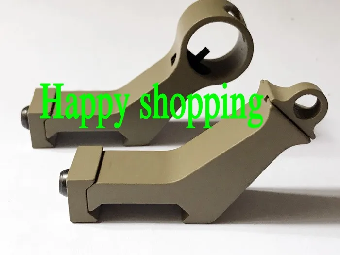 Tactical airsoft Front and Rear Sight 45 Degree Iron for hunting Dark Earth | Спорт и развлечения