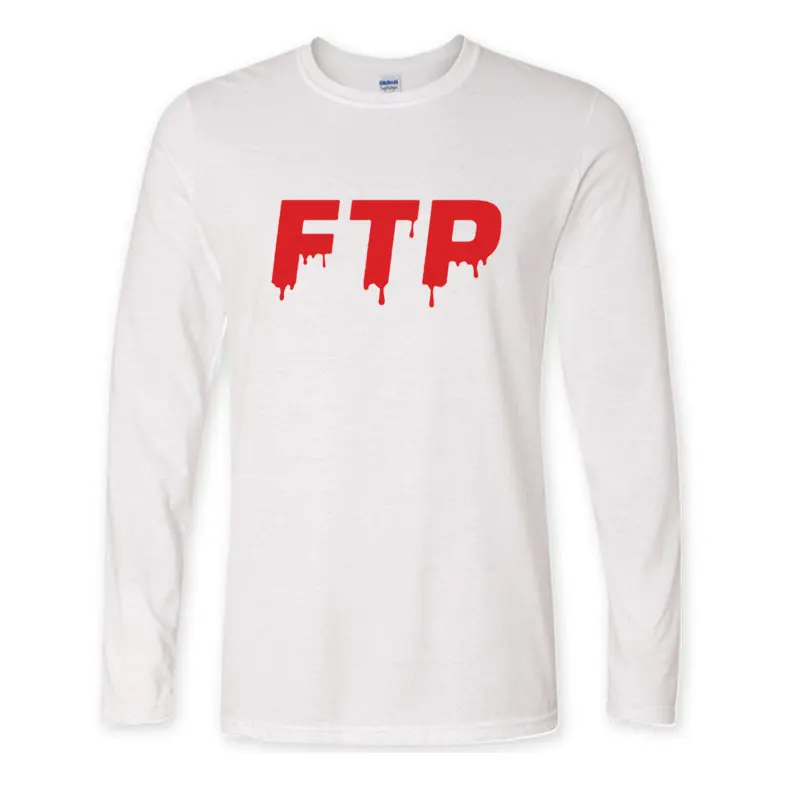 FTP модные футболки для мужские с принтом конструкции рубашка хип-хоп Стиль новый