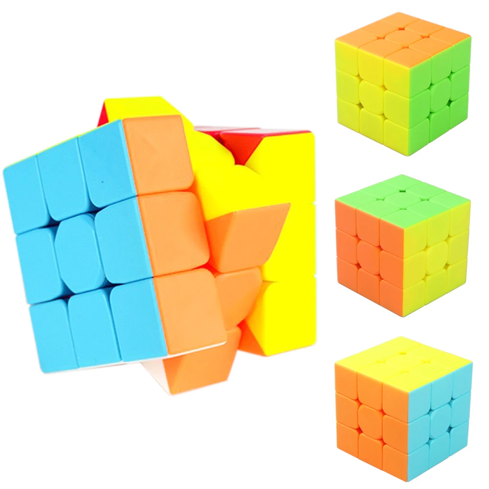 3*3*3 магический куб пазл игрушка для детей Пулли скоростной 3x3x3 на 3 по мирор блок